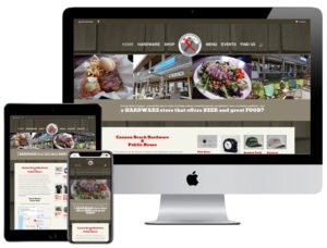 Web Design - Cannon Beach Hardware