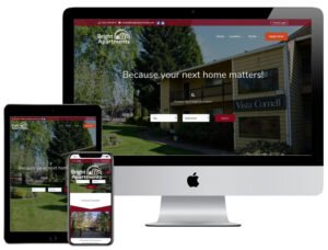 Web Design - Bright Apartments