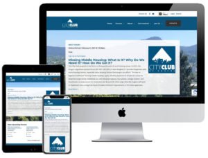 Web Design - City Club of Eugene