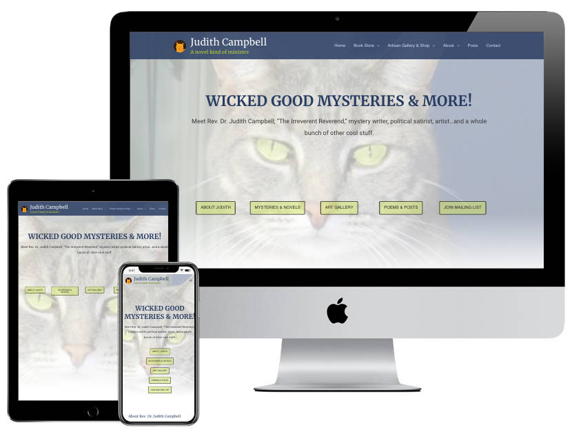 Web Design - Judith Campbell Holy Mysteries