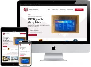 Web Design - DF Signs & Graphics