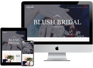 Web Design – Blush Bridal New Hampshire