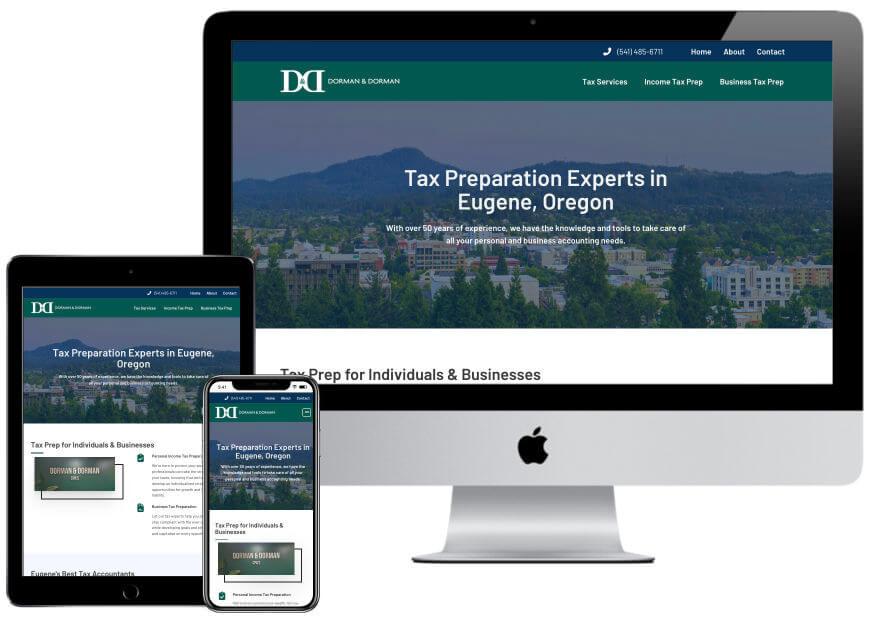 Web Design – Dorman & Dorman CPAs