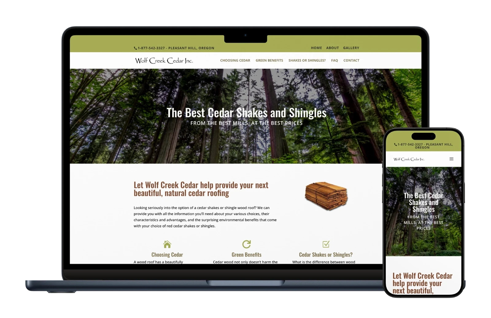 Wolf Creek Cedar Inc.