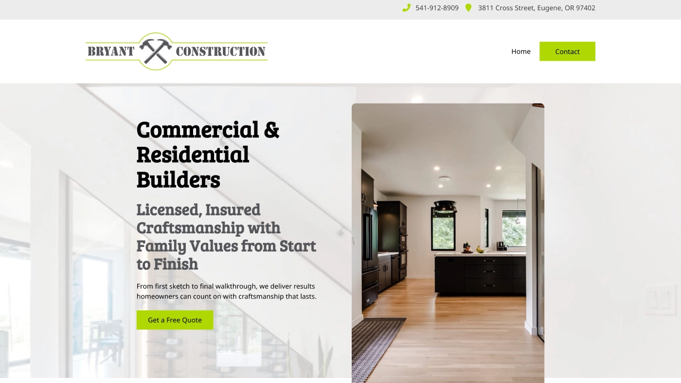McKenzie Scaffolding website