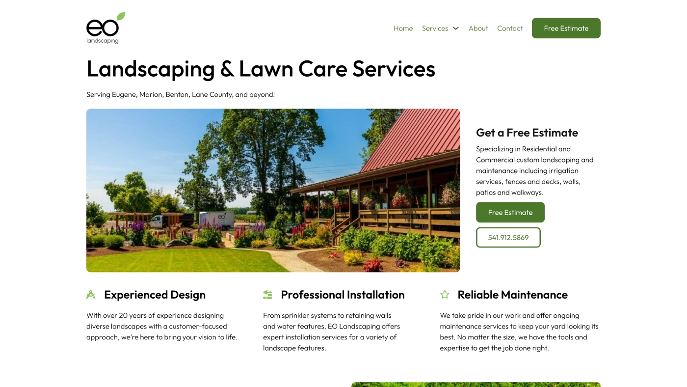 McKenzie Scaffolding website